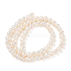 Fili di perle di perle d'acqua dolce coltivate naturali&nbsp;PA-CBAC463-08