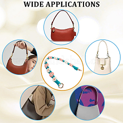 2 шт. хлопковый ремешок для запястья с цветочным узором&nbsp;HJEW-BBC0001-10B