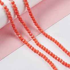 Граненые(32 грань) нити стеклянных бусин&nbsp;LS-EGLA-J042-35A-04