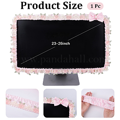 1 housse de cadre d'ordinateur en dentelle polyester ([1] pièce)&nbsp;AJEW-CN0007-75B