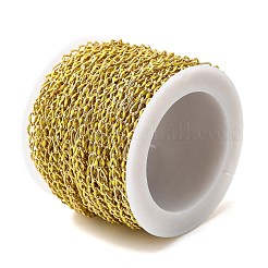 Цепи из латунной эмали ручной работы с овальными звеньями CHC-L053-08G-03