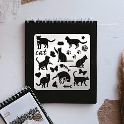 Трафареты для штампов из нержавеющей стали DIY-WH0279-050