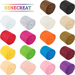 Нетканые ткани вышивка иглы войлока для DIY ремесел&nbsp;DIY-WH0156-92F