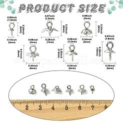 60 шт. 6 стиля 304 и 201 нержавеющая сталь дужки для колышков&nbsp;STAS-CJ0003-07