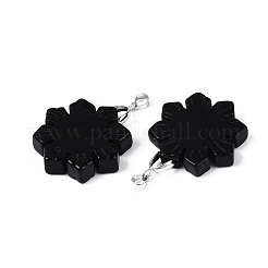 Природные подвески обсидиана&nbsp;G-T144-12K