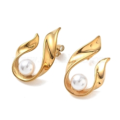 Pendientes de acero inoxidable 304 para mujer&nbsp;EJEW-K330-06G