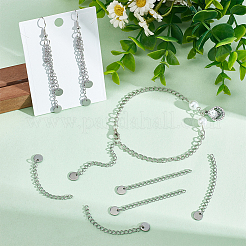 50 шт. удлинитель цепи из нержавеющей стали 304&nbsp;STAS-UN0053-98