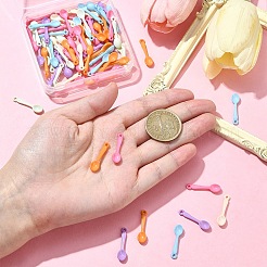 100 шт. Непрозрачные акриловые подвески&nbsp;OACR-YW0001-96