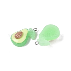 Pendentifs en résine opaque peints au pistolet&nbsp;RESI-Q232-01E