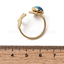 Offene Manschettenringe aus 304 Edelstahl für Damen&nbsp;RJEW-K258-13A-G