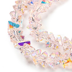 Гальванизируйте прозрачное стекло бисер нитей EGLA-P052-02A-AB02