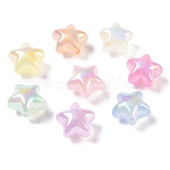 Непрозрачные акриловые бусины с УФ-покрытием MACR-K361-07