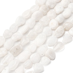 Бусины из натурального радужного лунного камня G-K395-A12-02