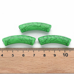 Undurchsichtige knisternde Acrylperlen&nbsp;MACR-S372-002N-007