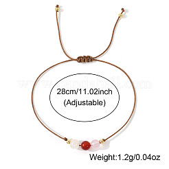 Браслеты из натуральных агатовых бусин&nbsp;LN7466