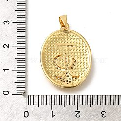 Стойки обшивки латунь микро проложить Циркон подвеску KK-Z086-67G-01