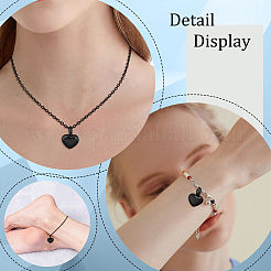 Collier de cendres d’urne en acier inoxydable&nbsp;NJEW-CN0001-03B