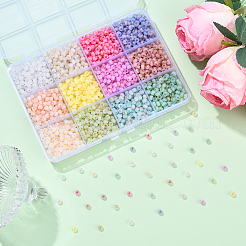 2568шт 12 цвета 6/0 стеклянные бусины&nbsp;SEED-YW0003-16