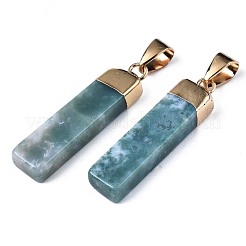 Природные моховой агат подвески&nbsp;G-S359-313A
