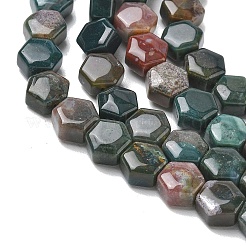 Natur Indien Achat Perlen Stränge&nbsp;G-G463-A09-8x9mm