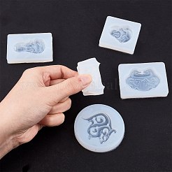 Buddhaist diy кулон силиконовые Молды наборы DIY-OC0002-86