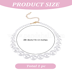 1 шт. круглые бусины из смоляного жемчуга с градиентом&nbsp;NJEW-LP0001-60