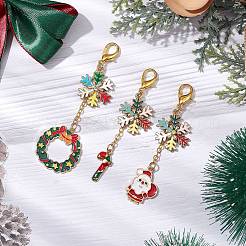 Рождественская тема сплав эмаль keychian KEYC-JKC00923