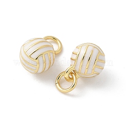 Латунь эмаль подвески&nbsp;X-KK-P294-38G-02