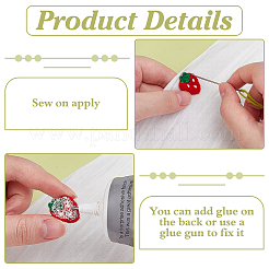 50 шт. 5 стили полиэстеровых нашивок для одежды&nbsp;PATC-FG0003-46