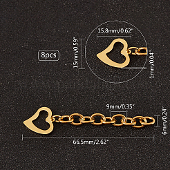 Удлинитель цепи из нержавеющей стали 304 STAS-UN0006-43G