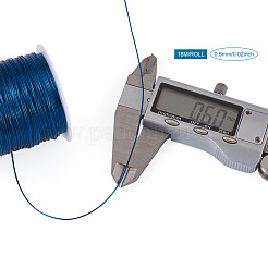 Fil de cuivre rond pour la fabrication de bijoux&nbsp;YS-TAC0004-0.6mm-10