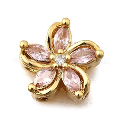 Многожильные звенья из латуни с паве из кубического циркония&nbsp;KK-F913-09G