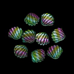 Светящиеся прозрачные кабошоны из смолы RESI-D013-16C