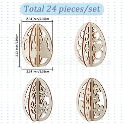 Кусочки дерева WOOD-WH20015-01A