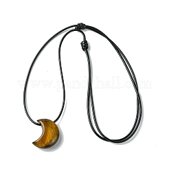 Природные и синтетические драгоценный кулон ожерелье&nbsp;NJEW-C046-04