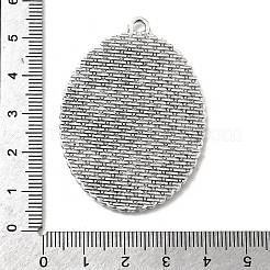 Tibetischer Stil Legierung Anhänger Fassungen&nbsp;LS-TIBEP-N003-17AS
