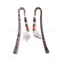 Segnalibro sintetico howlite&nbsp;AJEW-C025-01A
