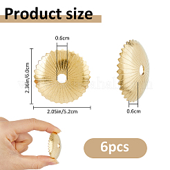 14 rondella per maniglia in ottone&nbsp;KK-FH0008-36C