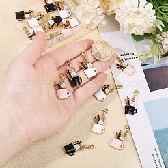 Подвеска для ручки из сплава эмали HJEW-AB00662