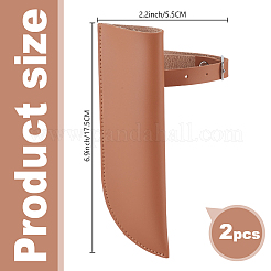 Fahnenmasthalter aus PU-Leder&nbsp;DIY-WH0888-161