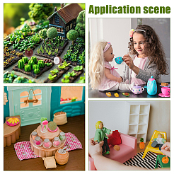 30 шт. 10 стиля миниатюрных фруктовых украшений из смолы&nbsp;DJEW-WR0001-11