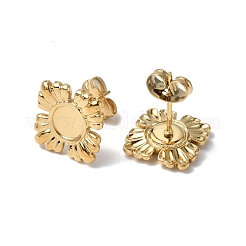 Ионное покрытие (ip) 304 нержавеющая сталь гвоздики фурнитура для сережек STAS-F286-14G