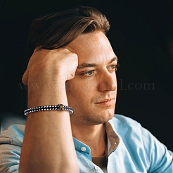 Круглый плетеный шнур из искусственной кожи длиной 10 м&nbsp;OCOR-WH0105-061D