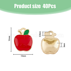Подвески из эмали из сплава 120 шт.&nbsp;ENAM-DC0001-63