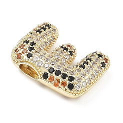 Pendentifs avec zircon cubiques à micro-pavés en laiton&nbsp;KK-Z108-02G-E