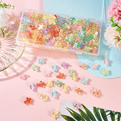 200 шт. Прозрачные акриловые бусины TACR-TA0001-60