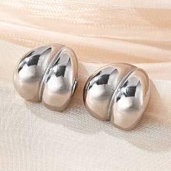 Серьги-гвоздики из нержавеющей стали 304 для женщин EJEW-U051-05P