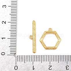 Sechseckige Knebelverschlüsse aus Messing&nbsp;KK-G548-40G