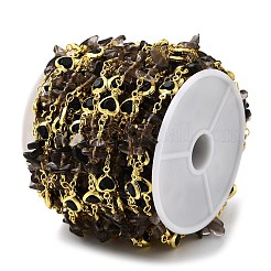 Латунные цепочки с сердечками ручной работы CHC-L053-03G