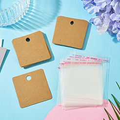 20 Stück Ohrring-Displaykarten aus Papier&nbsp;CDIS-TADJ0002-01F